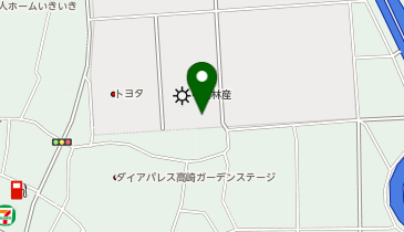 高崎テニスクラブ インドアスクールの地図画像