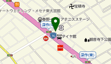ヘアーアトリエバニラの地図画像