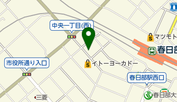 有限会社日下部質店春日部店の地図画像