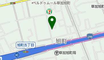 草加市シルバー人材センター(公益社団法人) のびーすく 旭町の地図画像