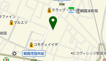 朝霞本町カイロプラクティックの地図画像