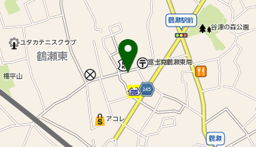 東京海上日動火災保険・あいおいニッセイ同和損保・損保ジャパンの地図画像