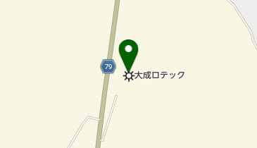 大成ロテック株式会社成田合材工場の地図画像