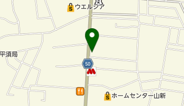 エール美容室の地図画像