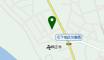 美容室アンダンテの地図画像