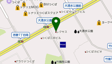 レクサスつくばの地図画像