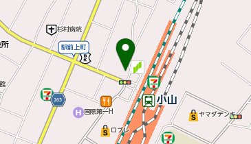 ザ・サンラウンジ小山店の地図画像