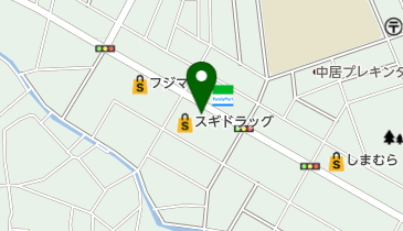 横山画廊の地図画像