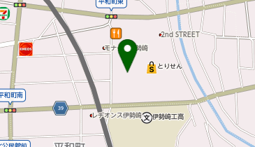 ホリデイスポーツクラブ伊勢崎の地図画像