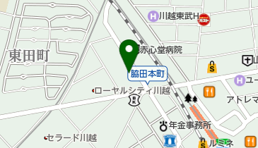 ジェイフィールズの地図画像