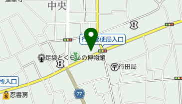 財団法人忍郷友会の地図画像