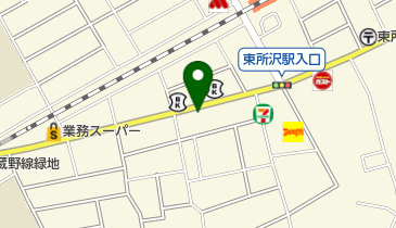 フェリス動物病院の地図画像