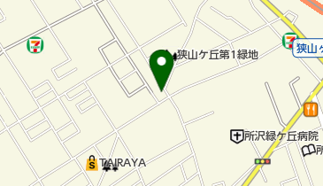 アームスヘアー狭山ヶ丘店の地図画像