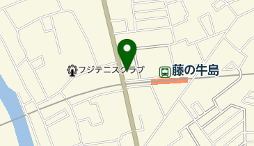 牛島ねこと犬の病院の地図画像