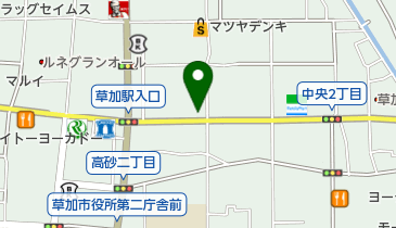 クリーニングウォッシュの地図画像