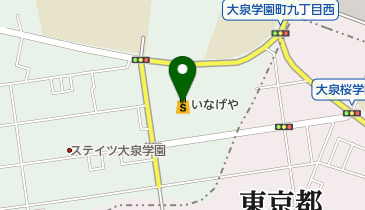 株式会社新幸いなげや大泉学園店の地図画像