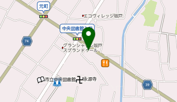 テルル坂戸店の地図画像