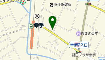 青木洋品店の地図画像