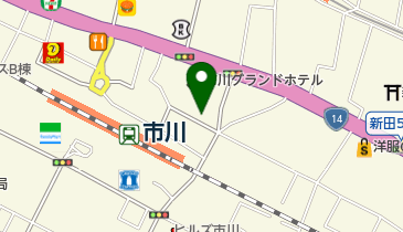 クラブ彩の地図画像