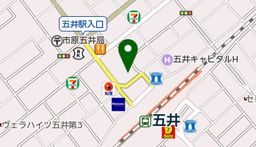 住友生命保険相互会社 千葉支社 市原中央支部の地図画像