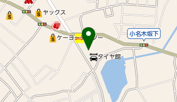 ケンズインドアテニススクール四街道の地図画像