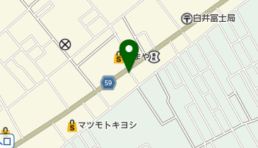 アイエス卓球場の地図画像