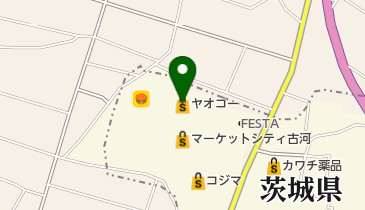 メガネハット古河店の地図画像
