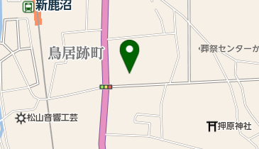 ケアパートナー鹿沼の地図画像