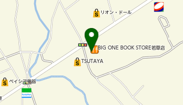 ハートブックス 若草本店の地図画像
