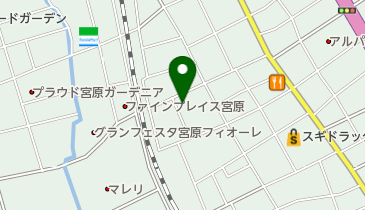 大沢動物病院の地図画像