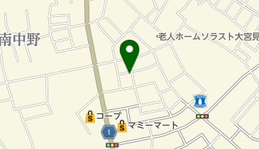 すなっく、ゆうの地図画像