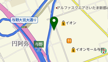 アクティ株式会社さいたま営業所の地図画像