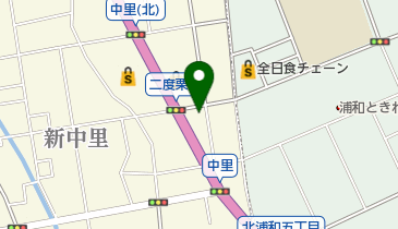 カットルームサイトウの地図画像