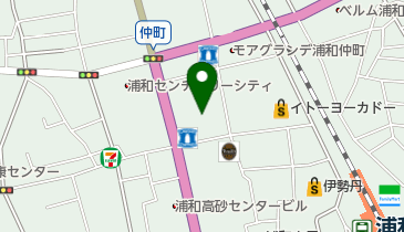 ハンサムクラシック浦和西口店の地図画像