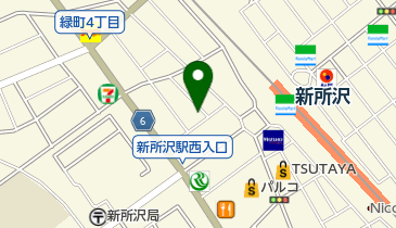 ジャズハウス・スワンの地図画像