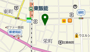 森永牛乳飯能販売所の地図画像