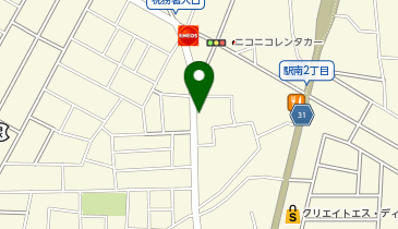 ラウンジ夜会の地図画像