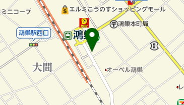 鴻巣整体院の地図画像