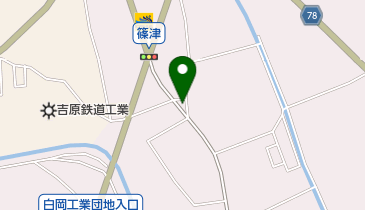 白菱クリーニングの地図画像