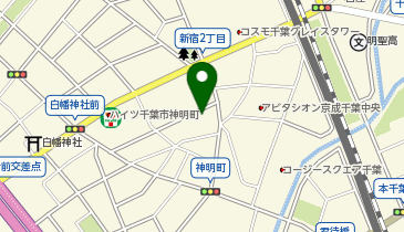 千葉聴覚障害者センターの地図画像