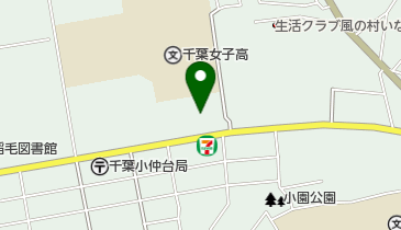 千葉県出先機関 教育庁 総合教育センター 特別支援教育部の地図画像