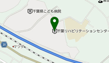 中央障害者相談センターの地図画像