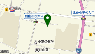 館山市役所 市長公室 社会安全課 消防防災係の地図画像