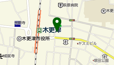 綜合警備保障株式会社千葉支社木更津支店の地図画像