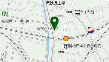 東葛接骨院の地図画像