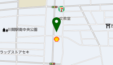 美容室スマイルの地図画像