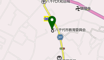 八千代市役所 生涯学習部 生涯学習振興課の地図画像