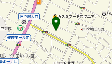 ヨコウチスタジオ日立店の地図画像