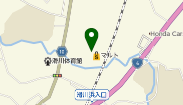 フローラ 滑川店の地図画像