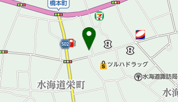 有限会社山中時計店の地図画像